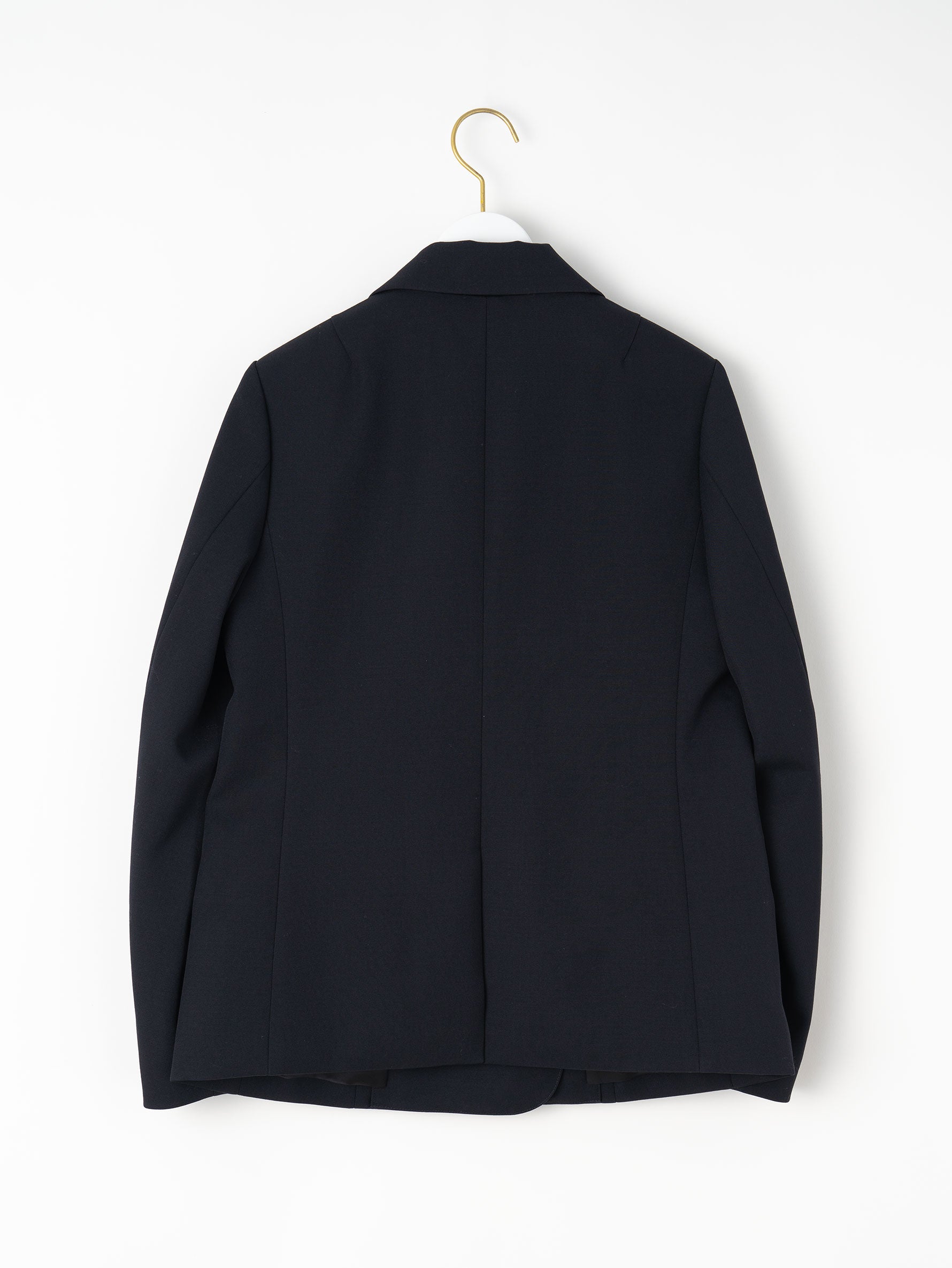 美品✨TICCA ウールダブルジャケット　ネイビー紺×ゴールド金 TICCA(ティッカ)｜ウールサージダブルジャケット/ネイビー の