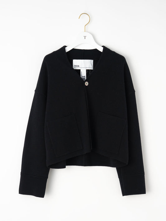 ミラノリブショートジャケット/TBEA-322