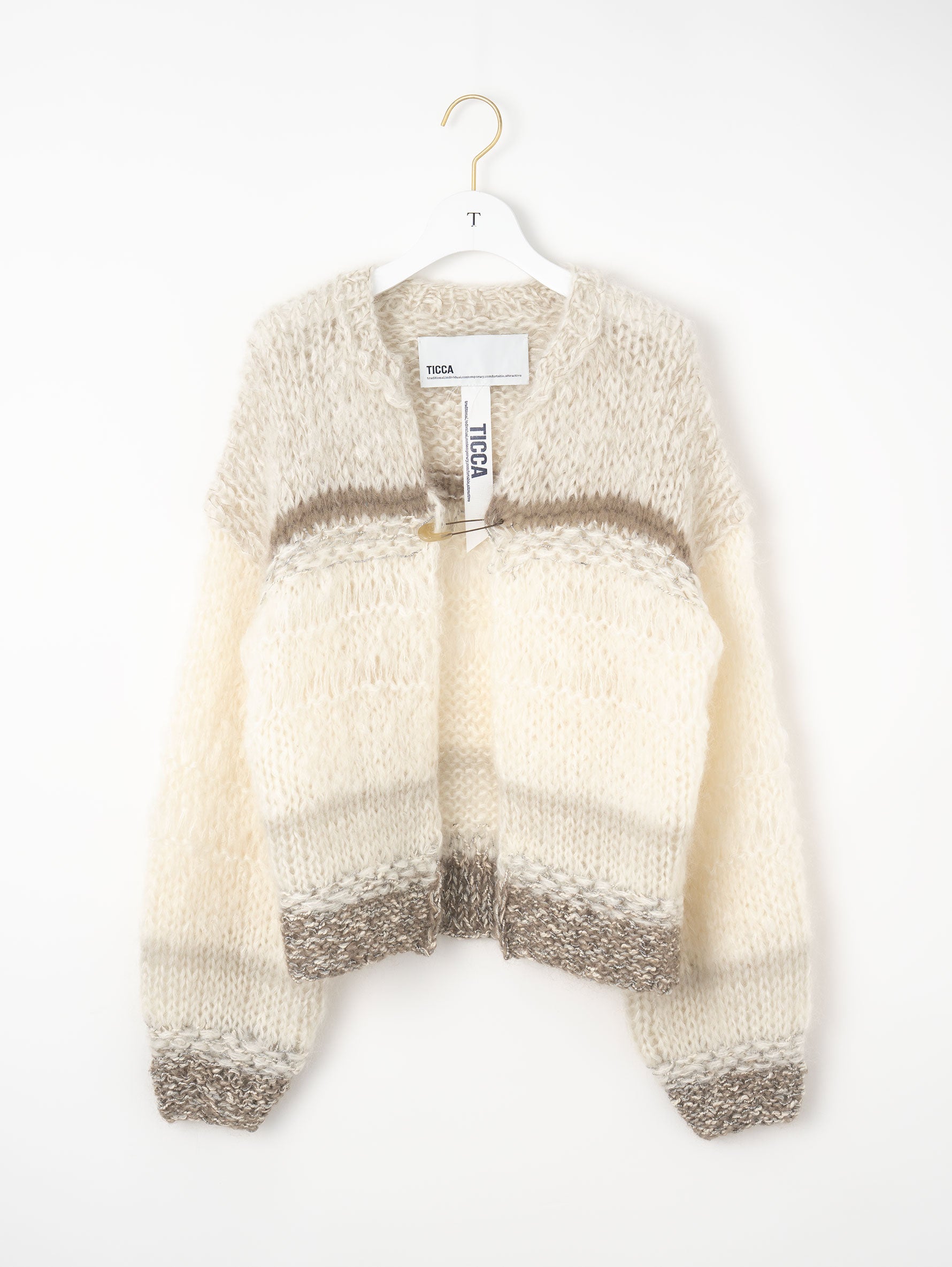 ハンドニットカーディガン/TBEA-512