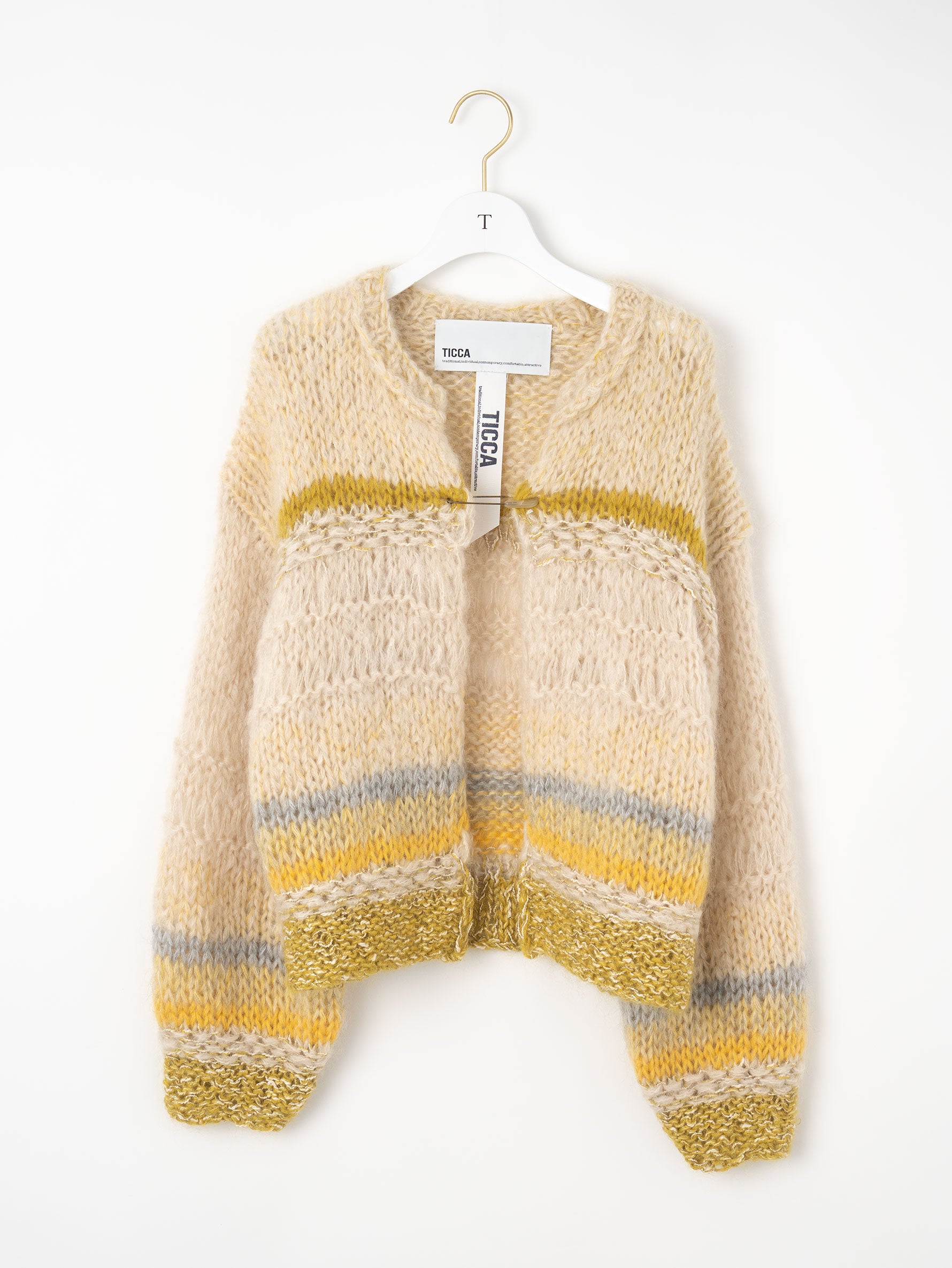 ハンドニットカーディガン/TBEA-512