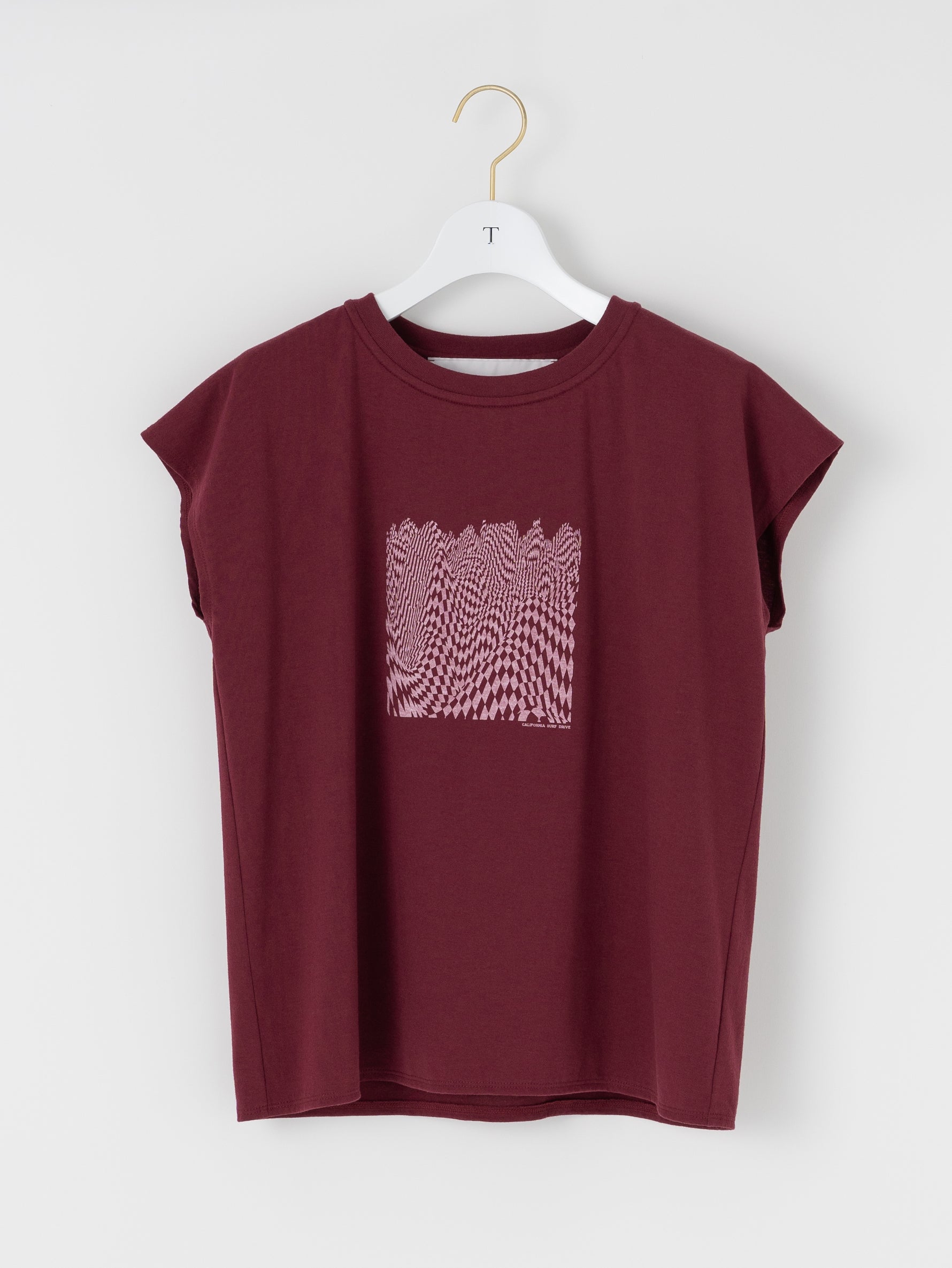 checkered flagフレンチTシャツ/TBES-462
