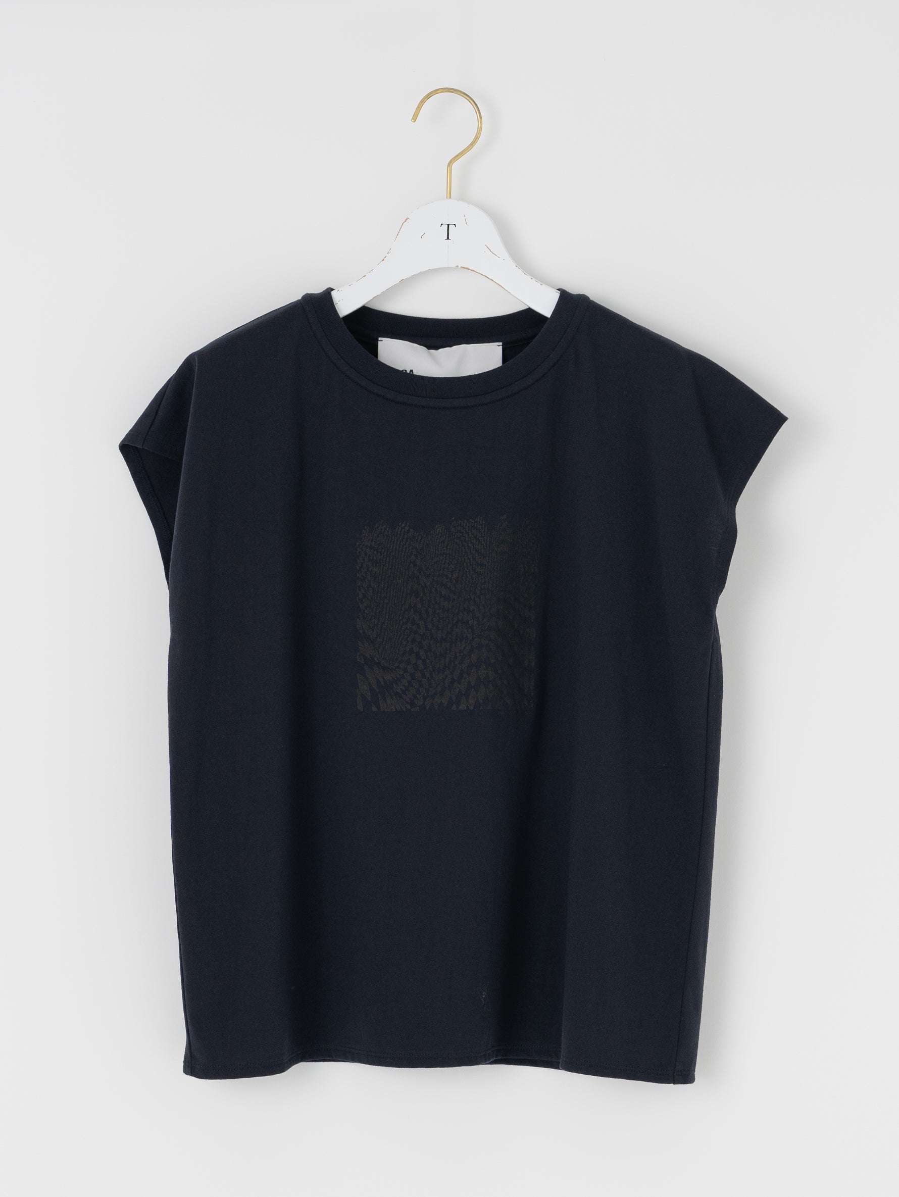 checkered flagフレンチTシャツ/TBES-462