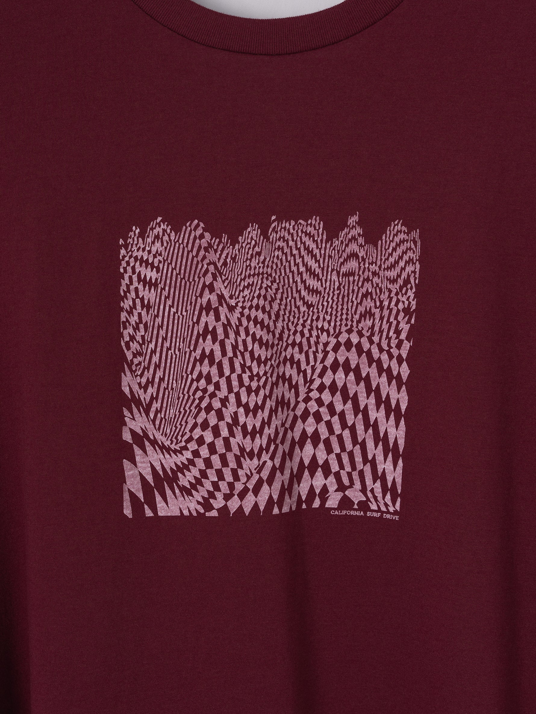 checkered flagフレンチTシャツ/TBES-462