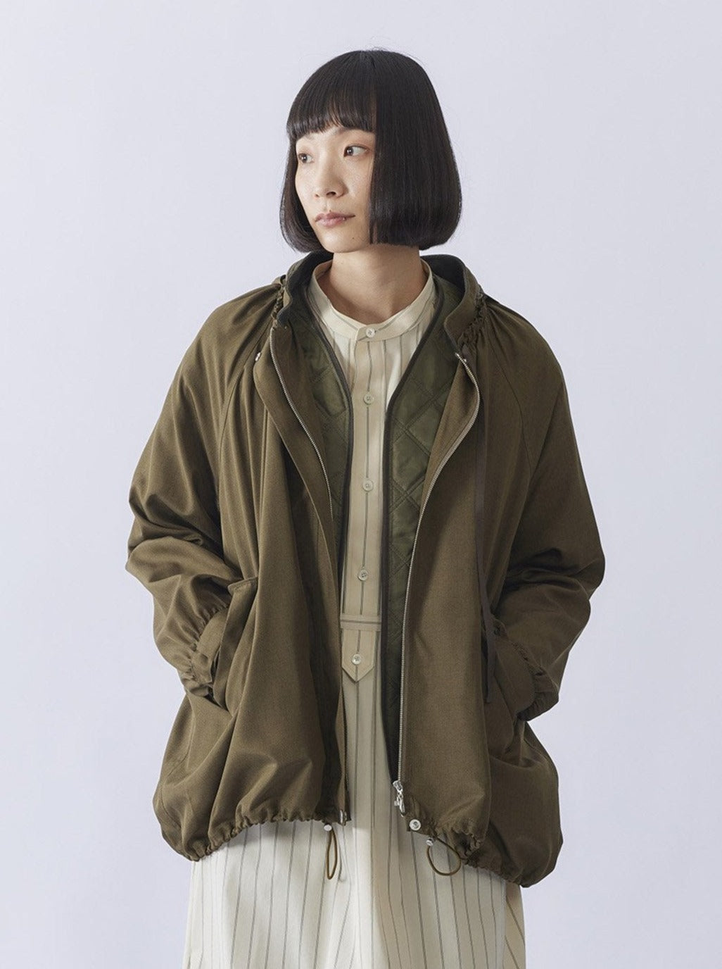 ショートモッズコート(ライナー付き)/TBAA-002 