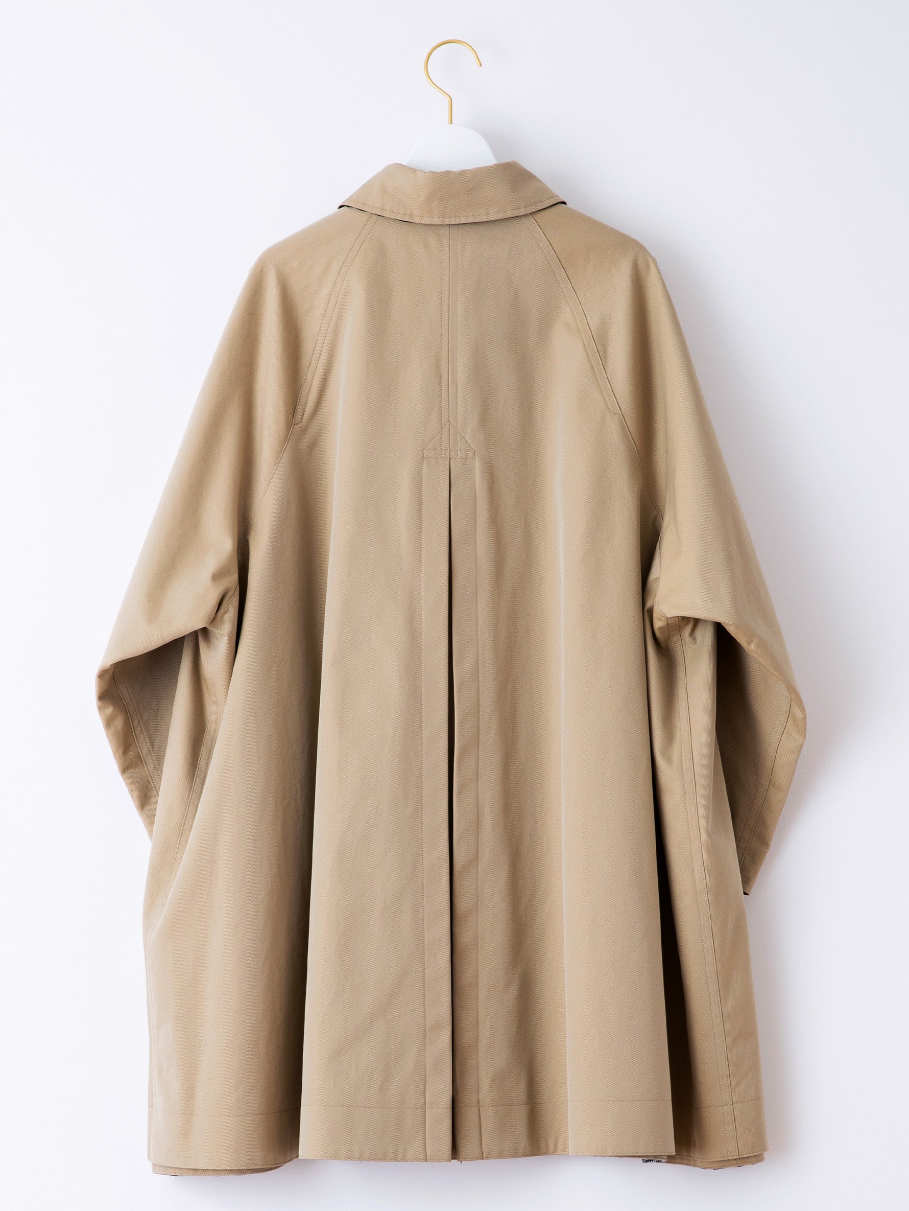 リバーシブルステンカラーショートコート/TBBA-004