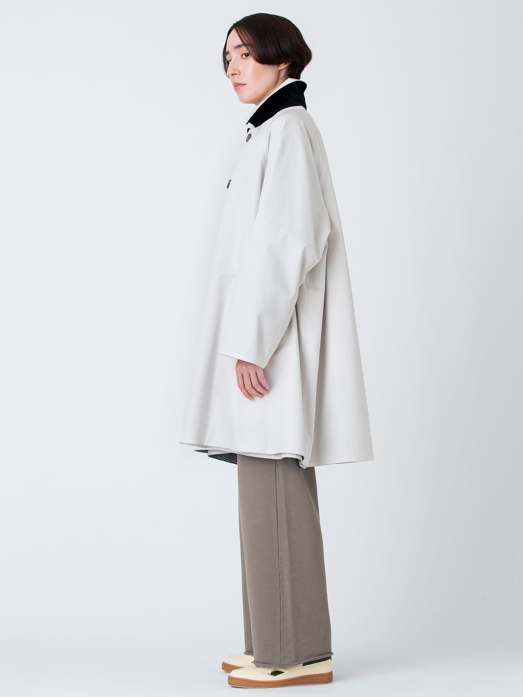 別注リバーシブルステンカラーショートコート/TBBA-004